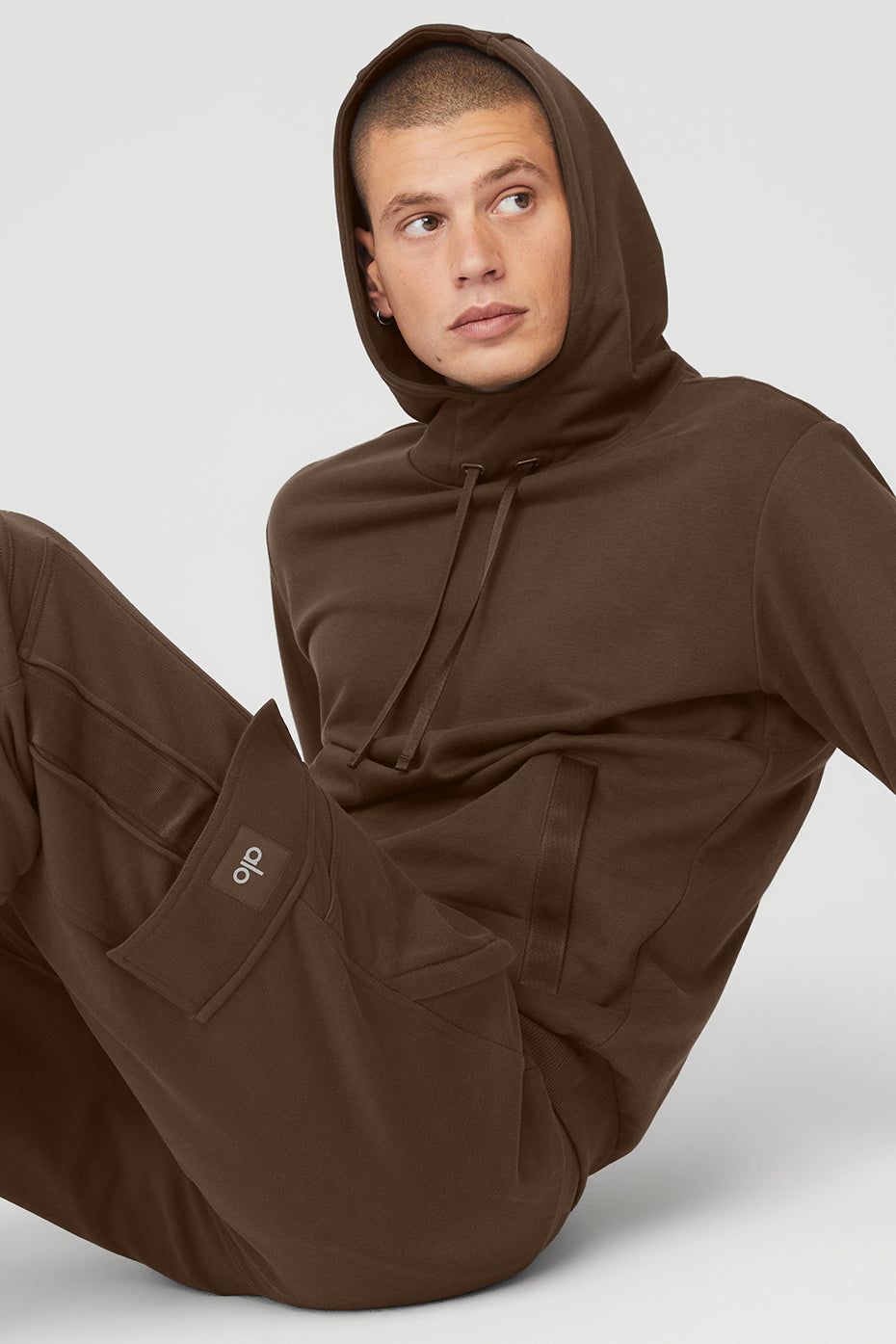 Highline Hoodie - Espresso sold by Alo Yoga product image thumbnail 5