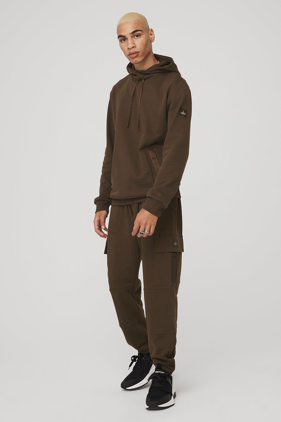 Highline Hoodie - Espresso sold by Alo Yoga product image thumbnail 6