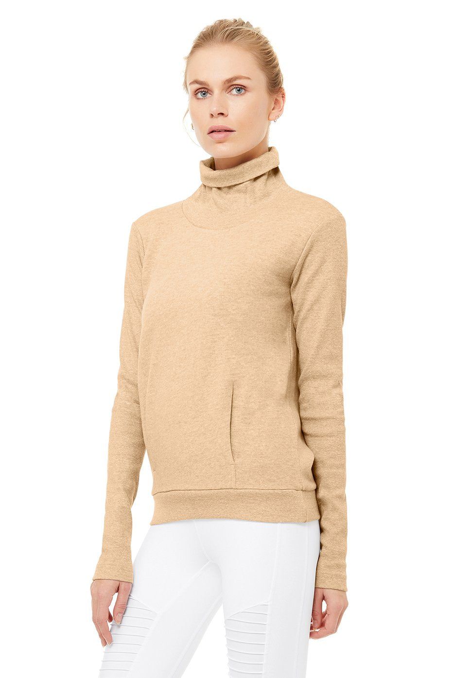 Clarity Long Sleeve - Putty Heather sold by Alo Yoga product image thumbnail 3