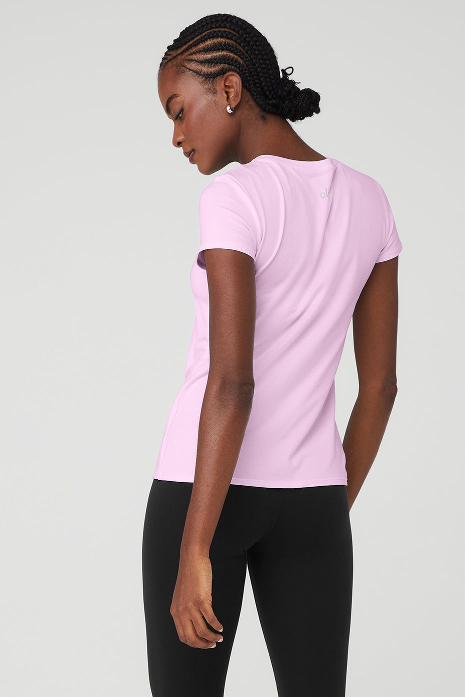 Alosoft Finesse Tee - Sugarplum Pink sold by Alo Yoga product image thumbnail 2