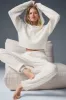 Cable Knit Winter Bliss Hoodie - Ivory sold by Alo Yoga
