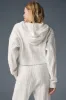 Cable Knit Winter Bliss Hoodie - Ivory sold by Alo Yoga