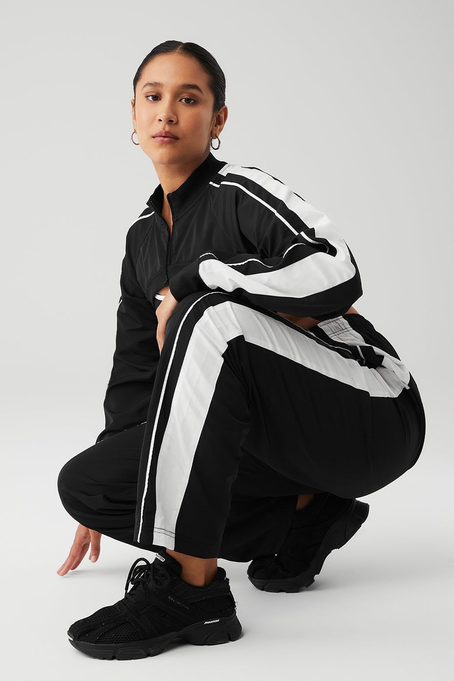Racetrack Pant - Black/White sold by Alo Yoga product image thumbnail 12