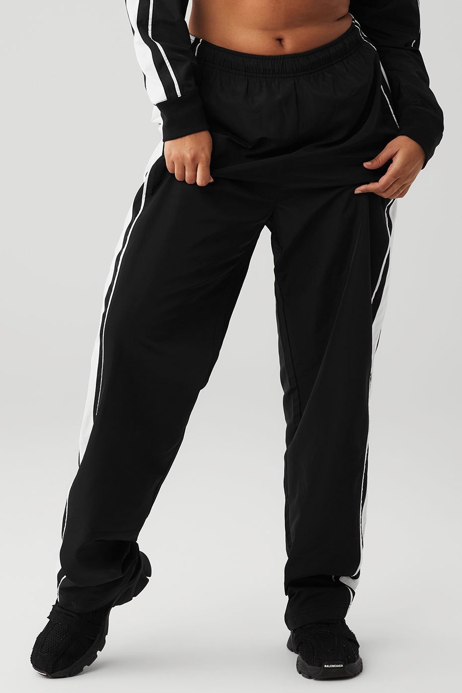 Racetrack Pant - Black/White sold by Alo Yoga product image thumbnail 7