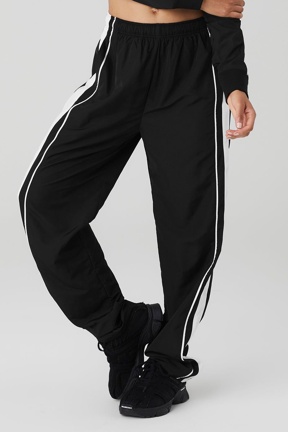 Racetrack Pant - Black/White sold by Alo Yoga product image thumbnail 2