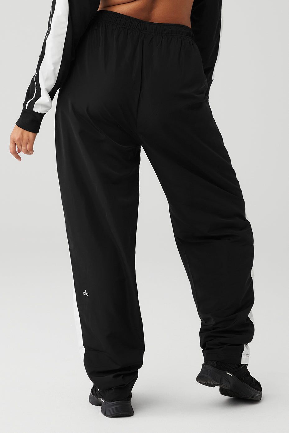 Racetrack Pant - Black/White sold by Alo Yoga product image thumbnail 8