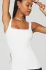 Ribbed Minimalist Tank - White sold by Alo Yoga