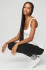 Ribbed Minimalist Tank - White sold by Alo Yoga