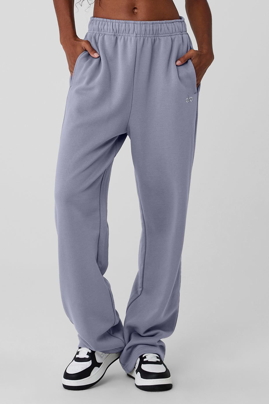 Accolade Straight Leg Sweatpant - Fog sold by Alo Yoga