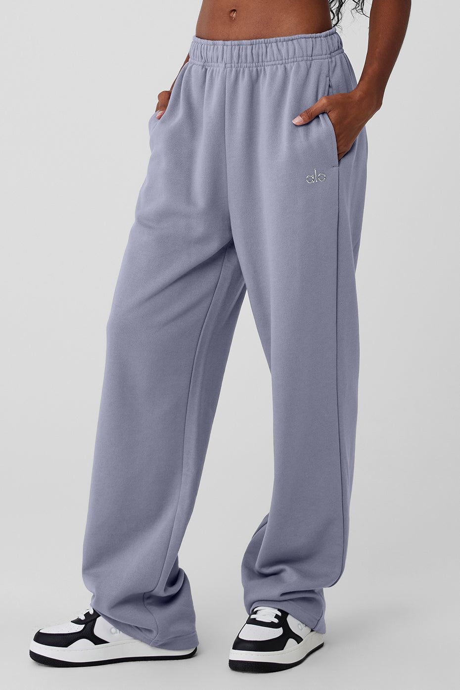 Accolade Straight Leg Sweatpant - Fog sold by Alo Yoga product image thumbnail 3