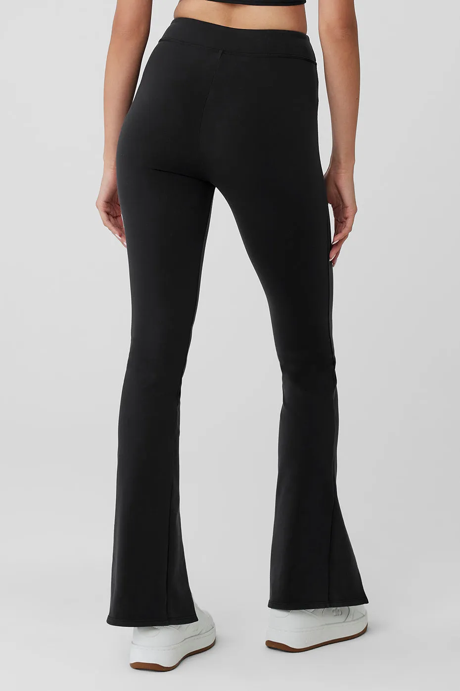 ALO | Airbrush High-Waist Flutter Legging in Black, Size: Small sold by Alo Yoga product image thumbnail 2