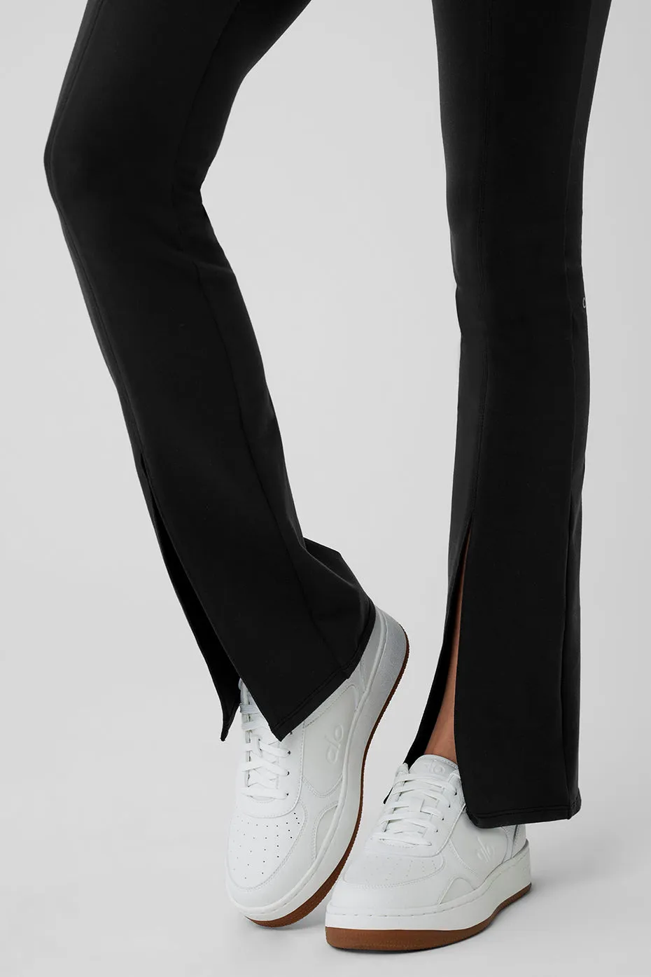 ALO | Airbrush High-Waist Flutter Legging in Black, Size: Small sold by Alo Yoga product image thumbnail 4