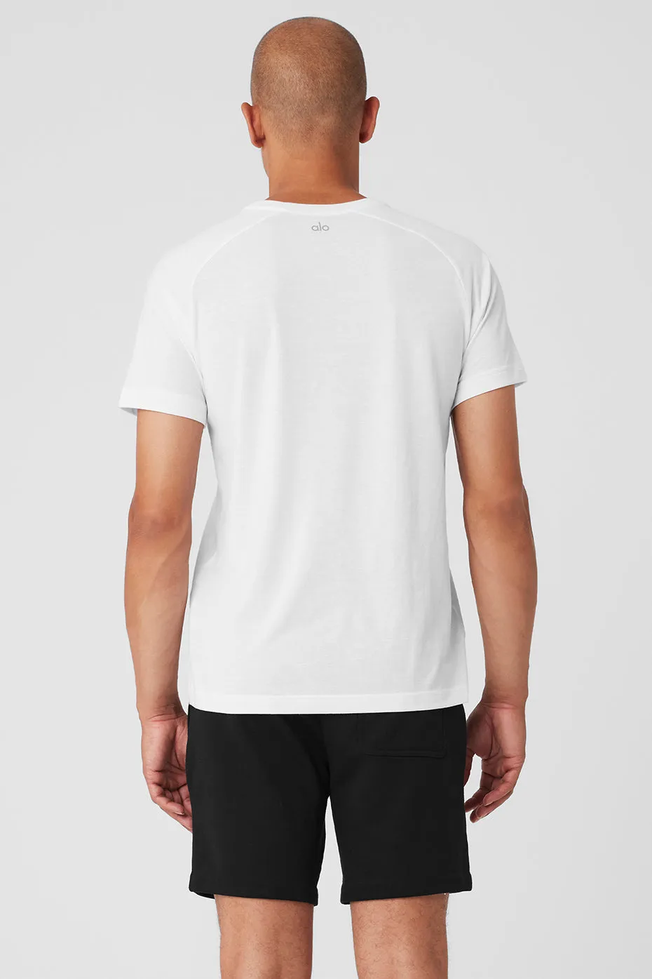 Triumph Raglan Tee - White sold by Alo Yoga product image thumbnail 2