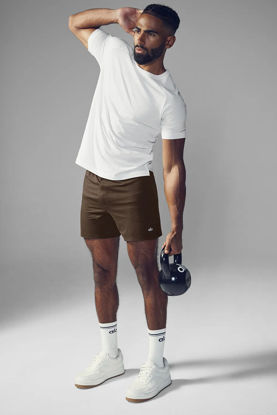 Triumph Raglan Tee - White sold by Alo Yoga product image thumbnail 5