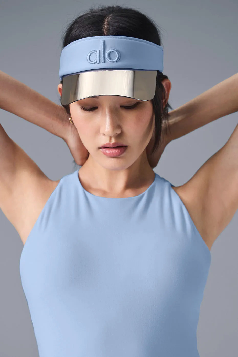 Airlift Solar Visor - Seashell Blue sold by Alo Yoga product image thumbnail 4