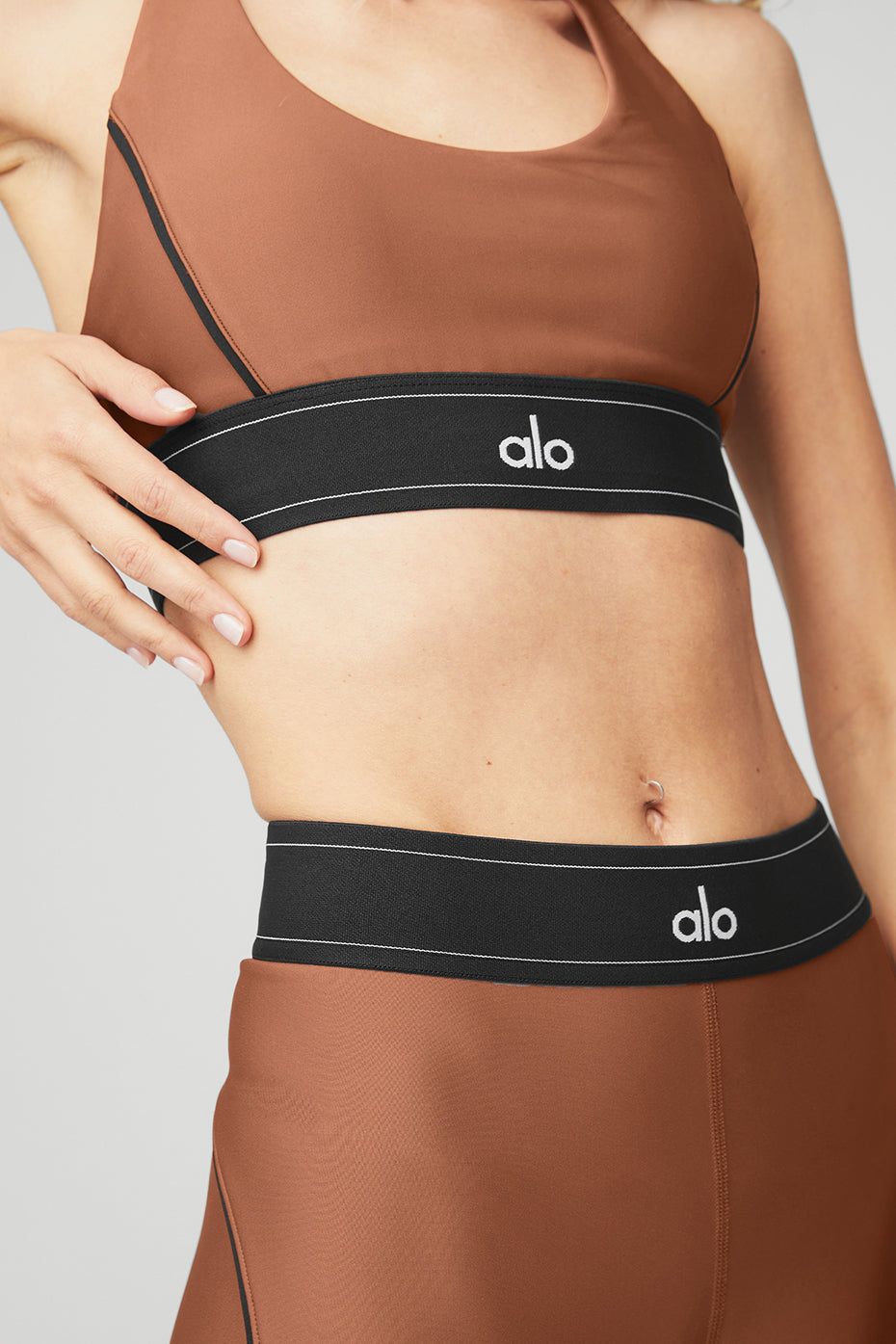 Airlift High-Waist Suit Up Legging - Rust sold by Alo Yoga product image thumbnail 4