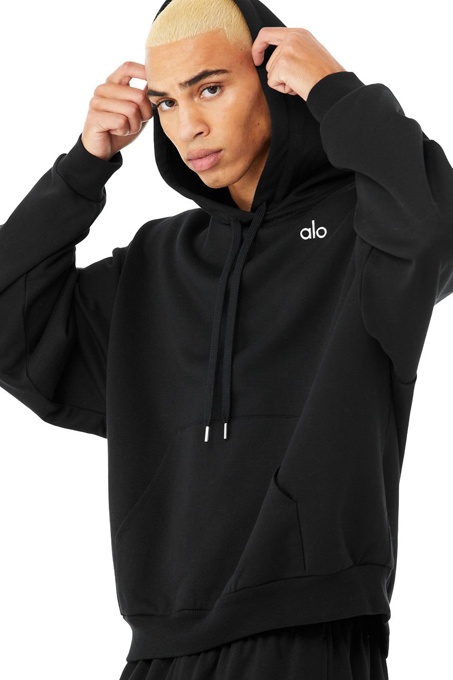 Accolade Hoodie & Accolade Sweatpant Set - Black sold by Alo Yoga product image thumbnail 4