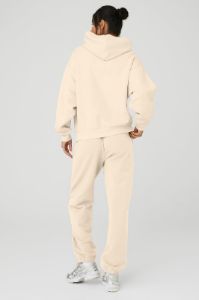 Accolade Hoodie & Accolade Sweatpant Set - Macadamia sold by Alo Yoga