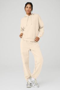 Accolade Hoodie & Accolade Sweatpant Set - Macadamia sold by Alo Yoga