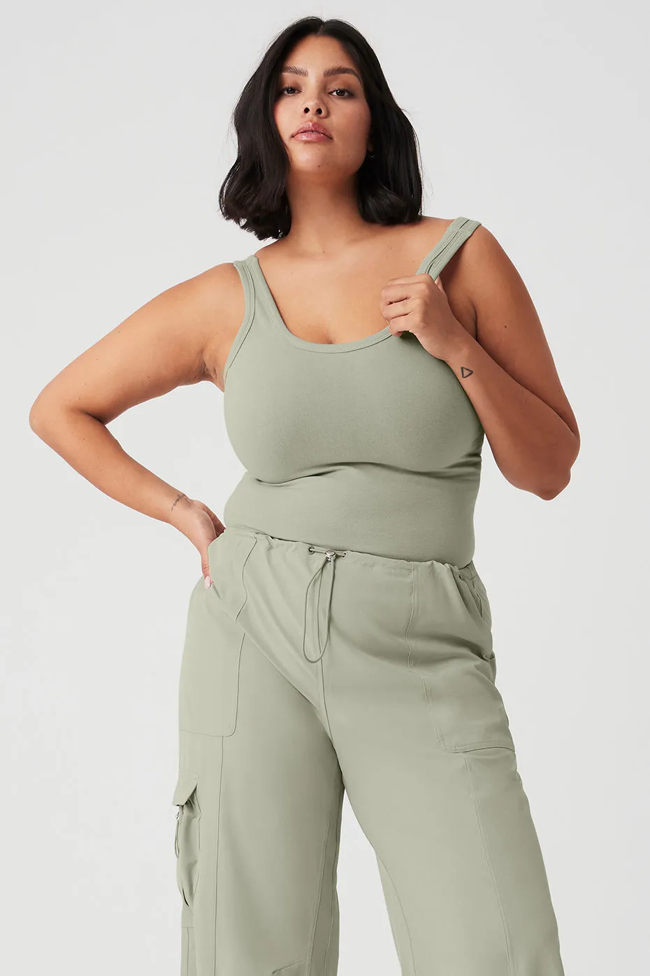 Seamless Chosen Tank - Limestone sold by Alo Yoga product image thumbnail 5