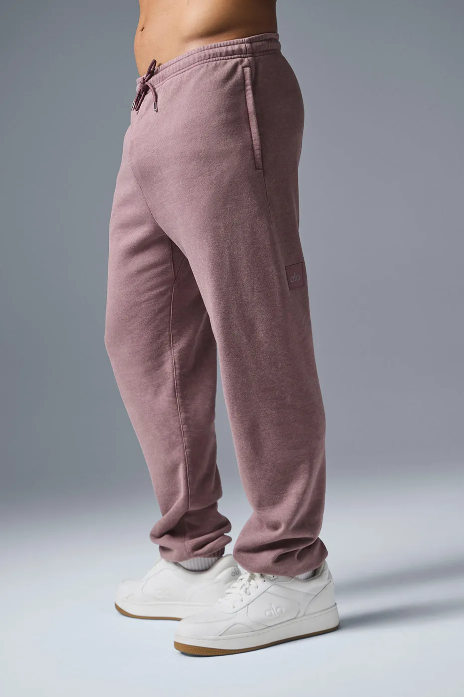 Chill Vintage Wash Sweatpant - Woodrose Wash sold by Alo Yoga product image thumbnail 3