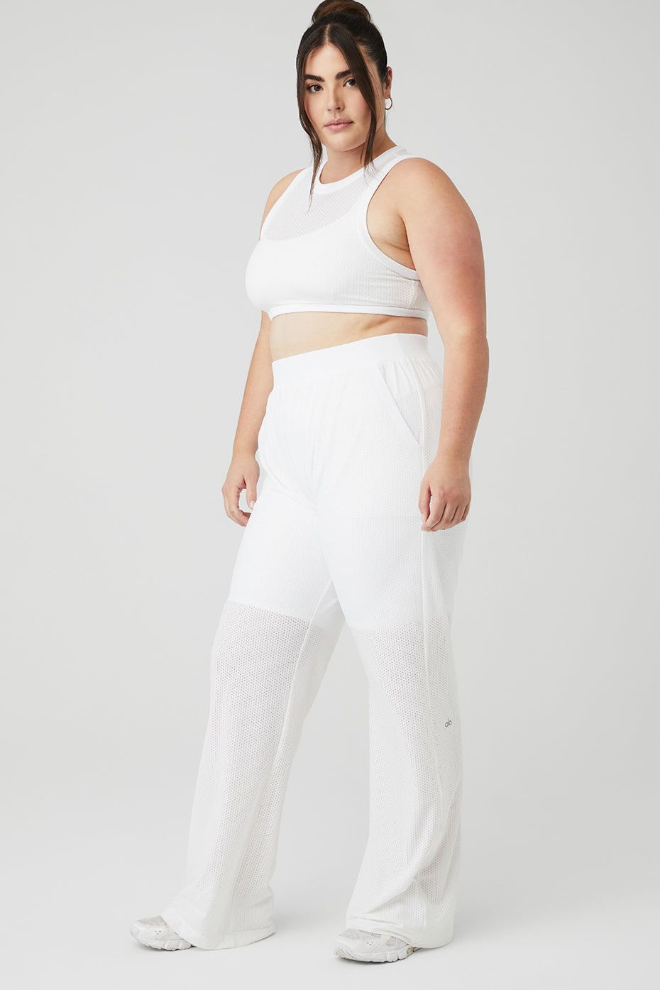 Mesh All-Star Bra Tank & Mesh All-Star Wide Leg Pant Set sold by Alo Yoga product image thumbnail 14