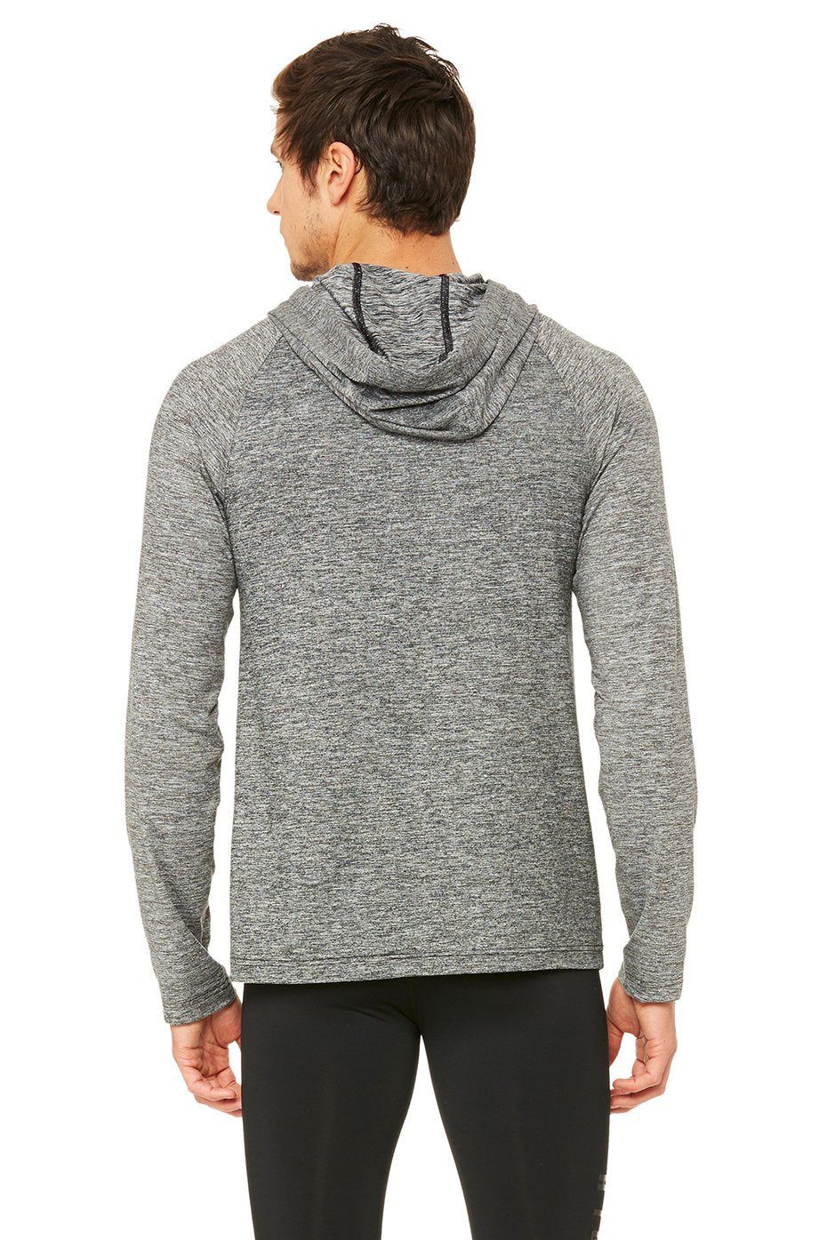 The Conquer Hoodie - Grey Marl sold by Alo Yoga product image thumbnail 2