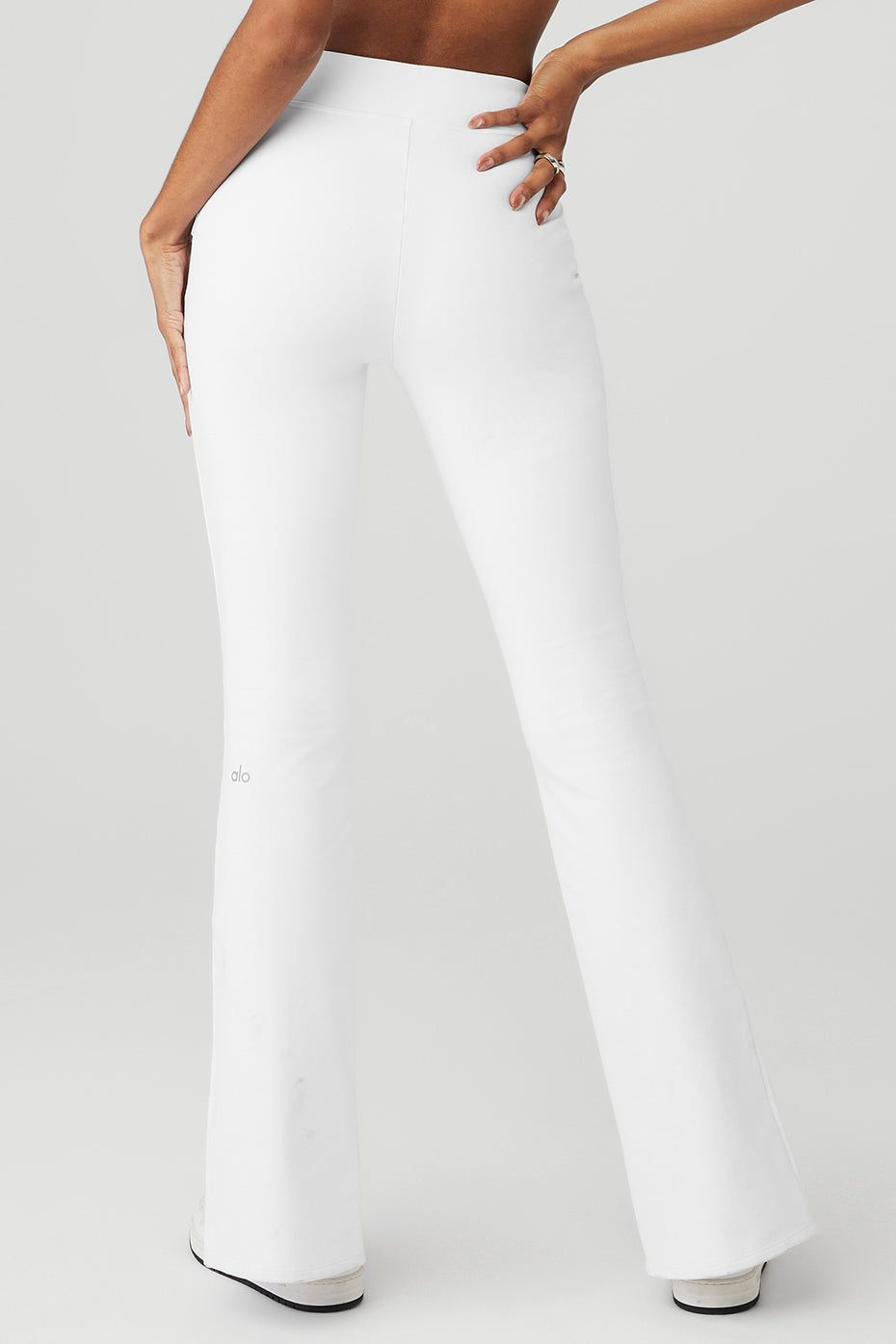 Airbrush High-Waist Flutter Legging - White sold by Alo Yoga product image thumbnail 2