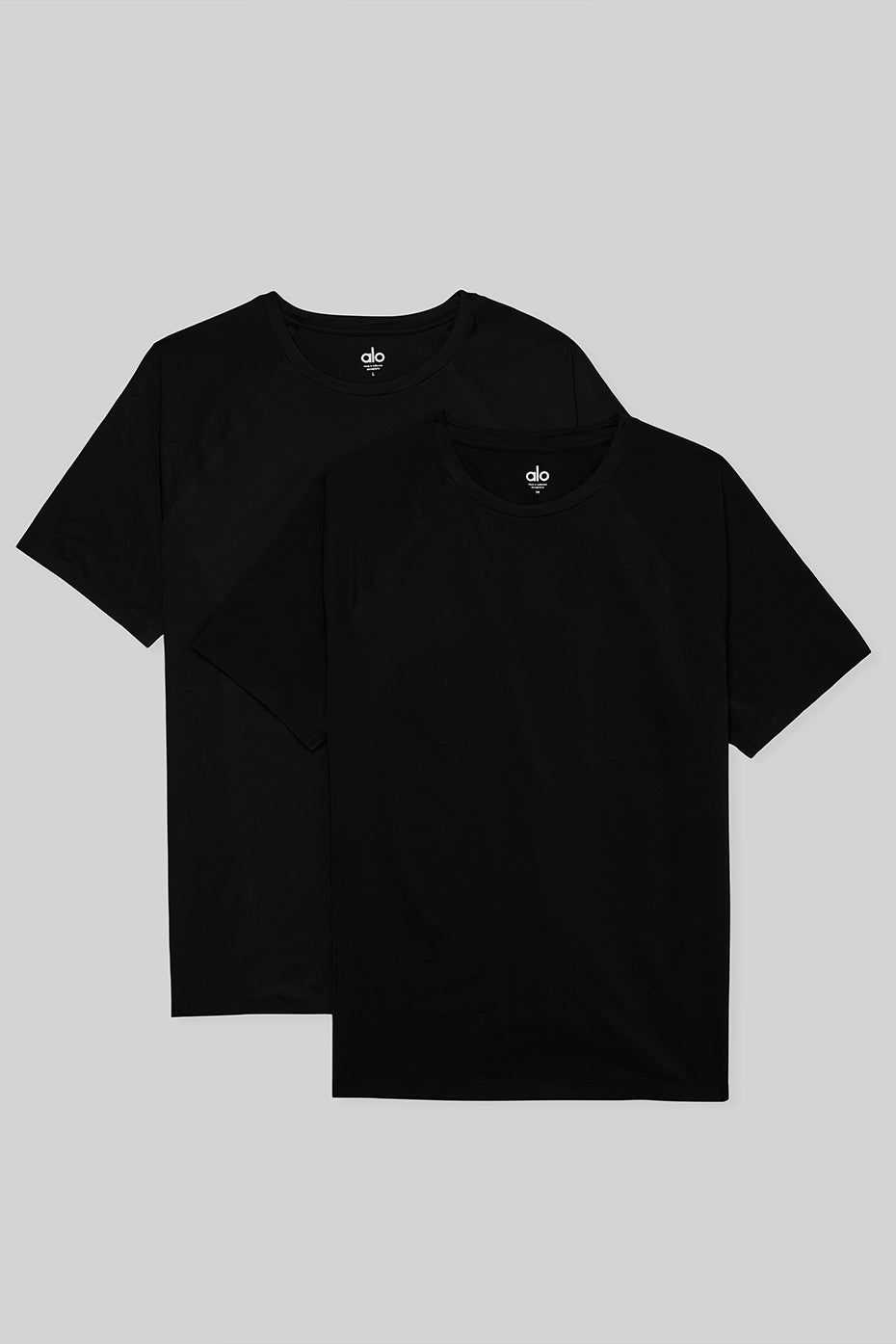 Idol Performance Tee (2 Pack) - Black sold by Alo Yoga