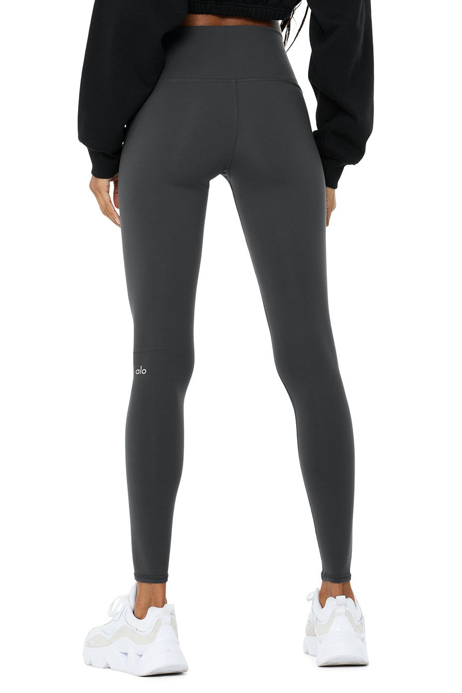 High-Waist Winter Warmth Plush Legging - Anthracite sold by Alo Yoga product image thumbnail 2