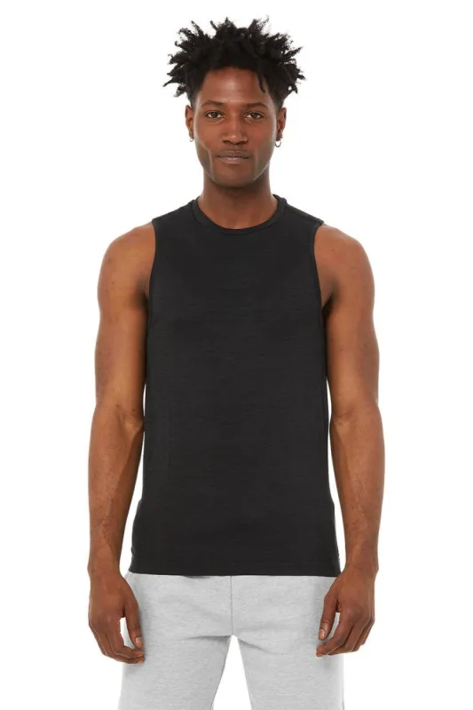 Amplify Seamless Muscle Tank - Black sold by Alo Yoga