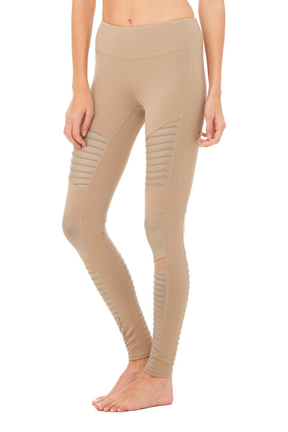 Moto Legging - Gravel/Gravel Glossy sold by Alo Yoga product image thumbnail 3
