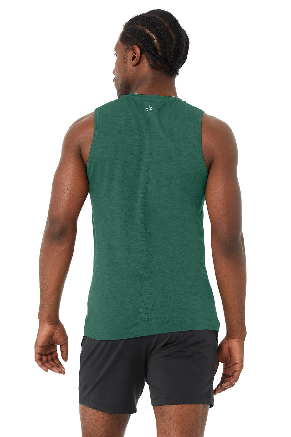 Amplify Seamless Muscle Tank - Dark Ivy sold by Alo Yoga product image thumbnail 2