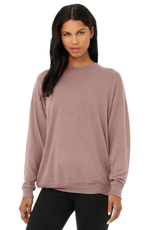 Soho Pullover - Woodrose sold by Alo Yoga