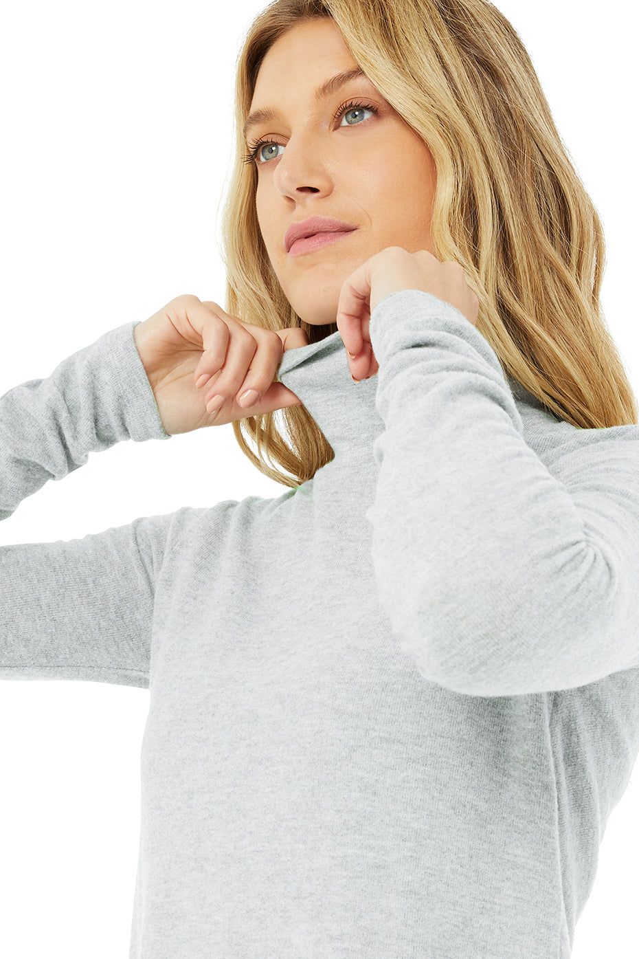 Embrace Long Sleeve - Athletic Heather Grey sold by Alo Yoga product image thumbnail 4