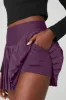 Grand Slam Tennis Skirt - Dark Plum sold by Alo Yoga