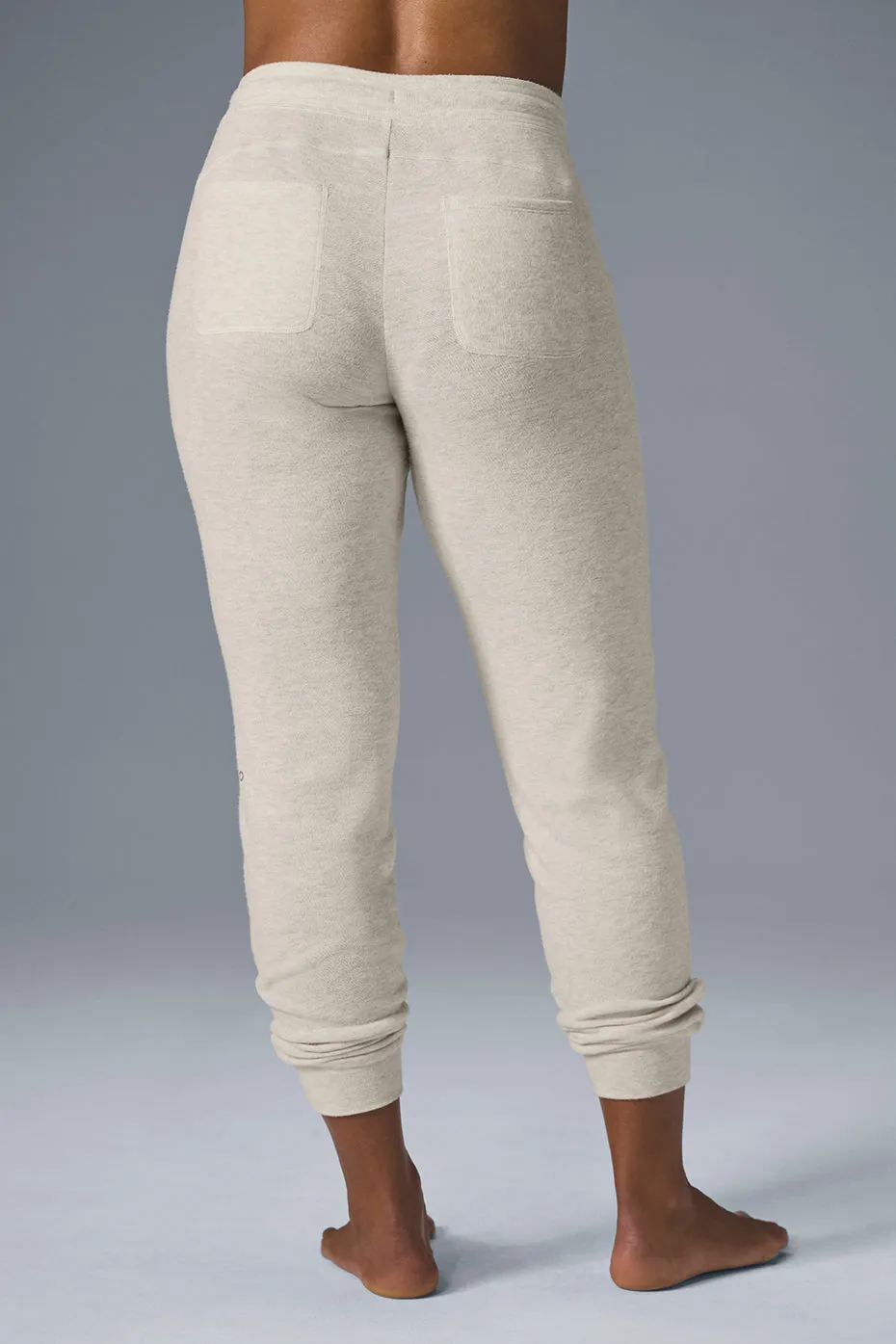 Soho Sweatpant - Oatmeal Heather sold by Alo Yoga product image thumbnail 2