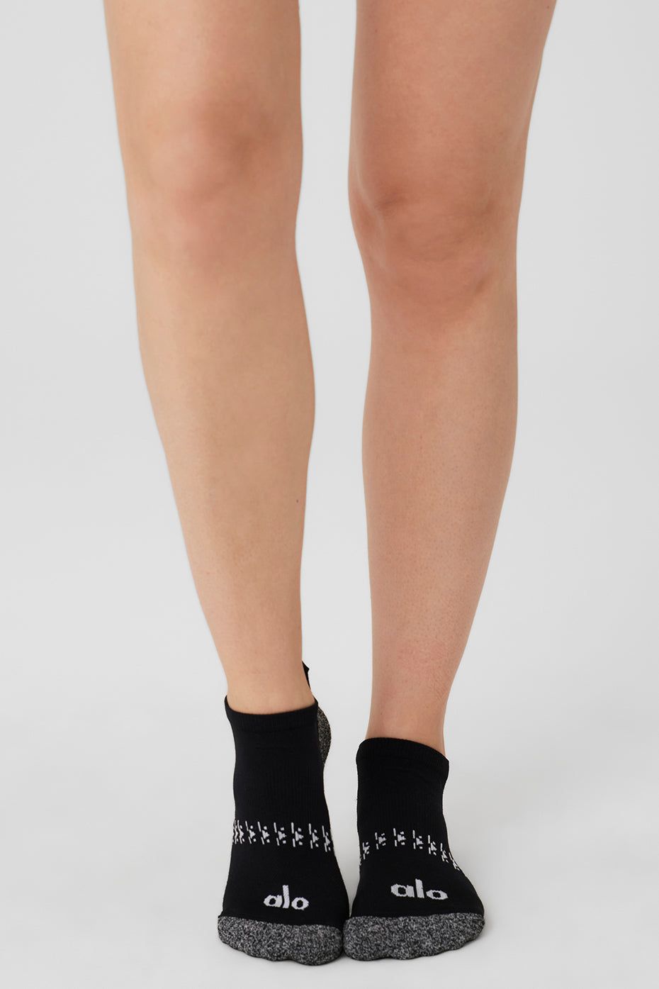 Women's Performance Chakra Tab Sock - Black/White sold by Alo Yoga product image thumbnail 2