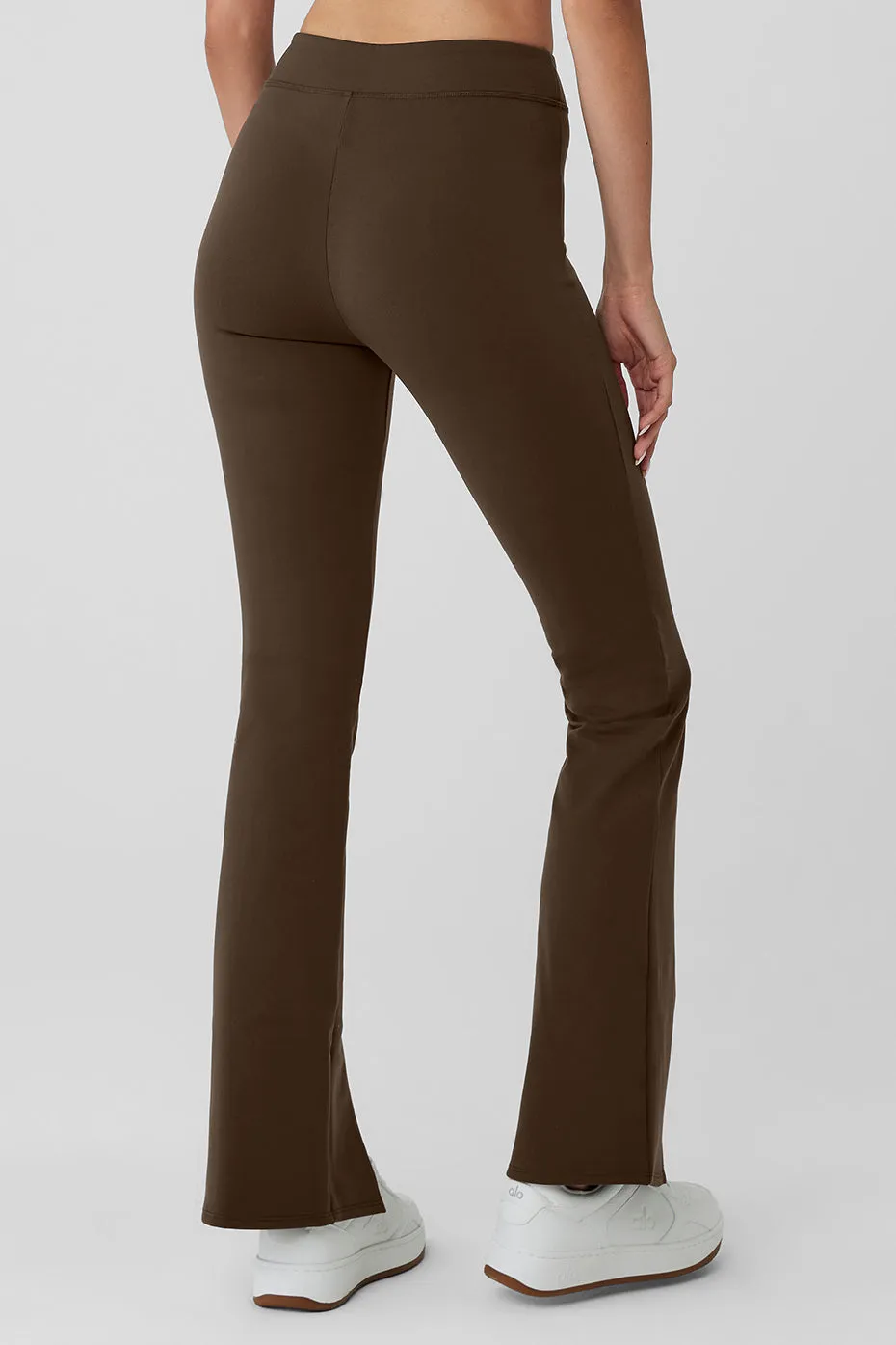 Airbrush High-Waist Flutter Legging - Espresso sold by Alo Yoga product image thumbnail 2