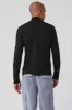 Conquer Reform Mock Neck Long Sleeve - Black sold by Alo Yoga