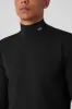 Conquer Reform Mock Neck Long Sleeve - Black sold by Alo Yoga