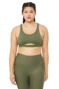 Moonlit Bra - Jungle sold by Alo Yoga