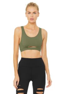 Moonlit Bra - Jungle sold by Alo Yoga