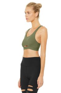 Moonlit Bra - Jungle sold by Alo Yoga