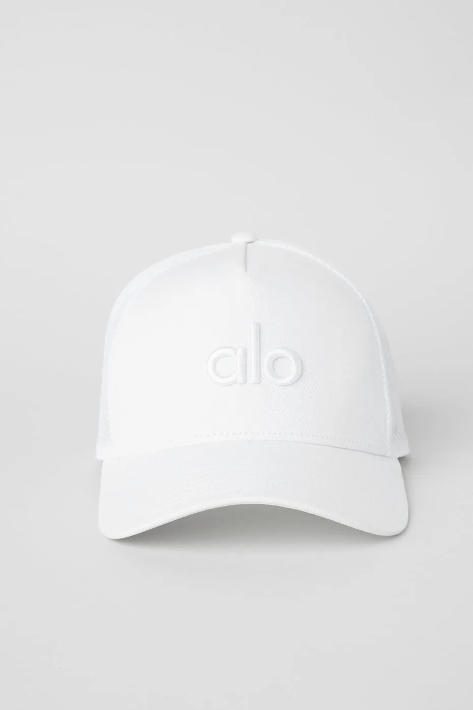 District Trucker Hat - White/White sold by Alo Yoga product image thumbnail 3