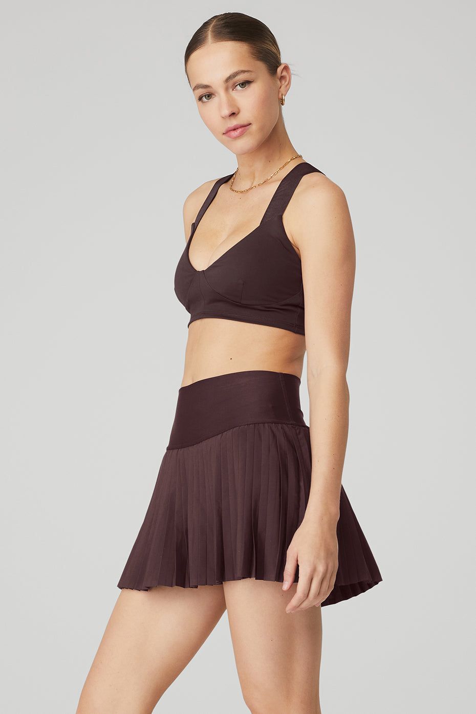 Airbrush Rev It Up Bra - Raisin sold by Alo Yoga product image thumbnail 2