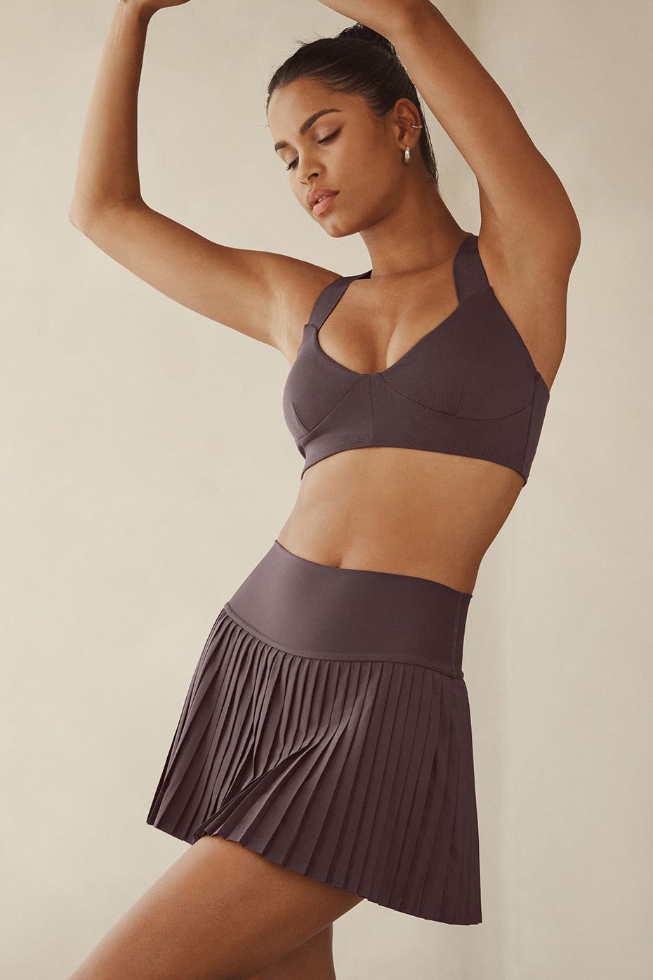 Airbrush Rev It Up Bra - Raisin sold by Alo Yoga product image thumbnail 9