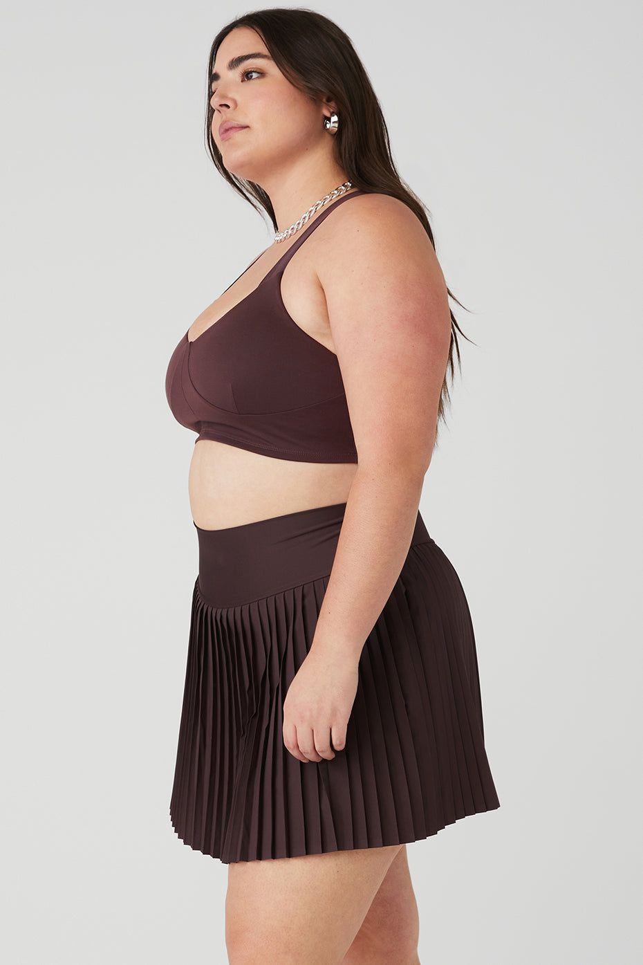 Airbrush Rev It Up Bra - Raisin sold by Alo Yoga product image thumbnail 6