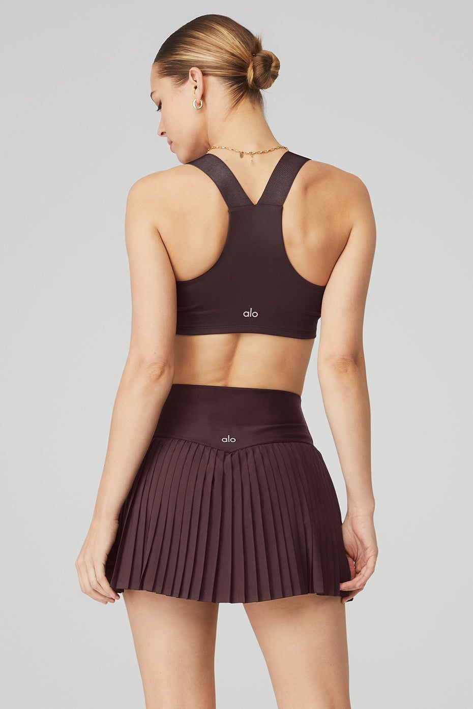 Airbrush Rev It Up Bra - Raisin sold by Alo Yoga product image thumbnail 3