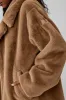 Oversized Faux Fur Trench - Toasted Almond sold by Alo Yoga